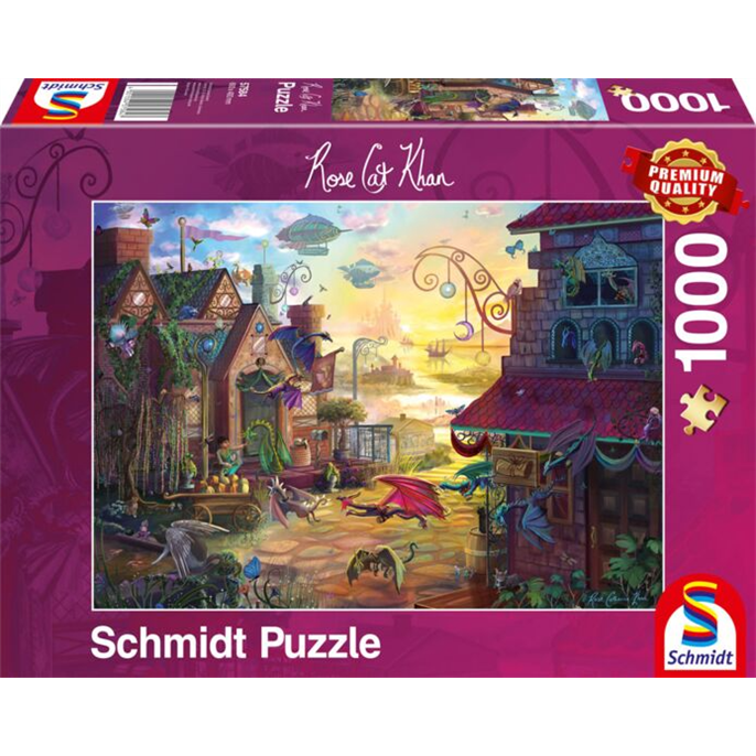 Puzzle : 1000 pièces - Courrier du dragon