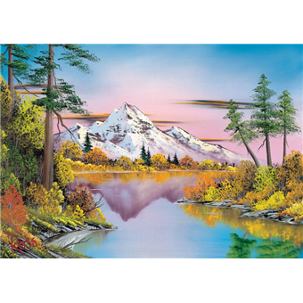 Puzzle : 1000 pièces - Réflexions - Bob Ross