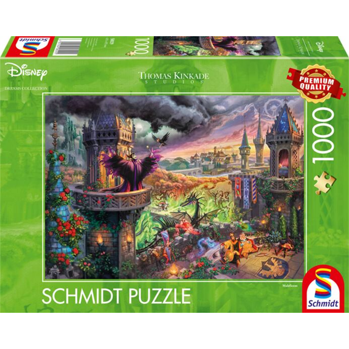 Puzzle : 1000 pièces - Maléfique