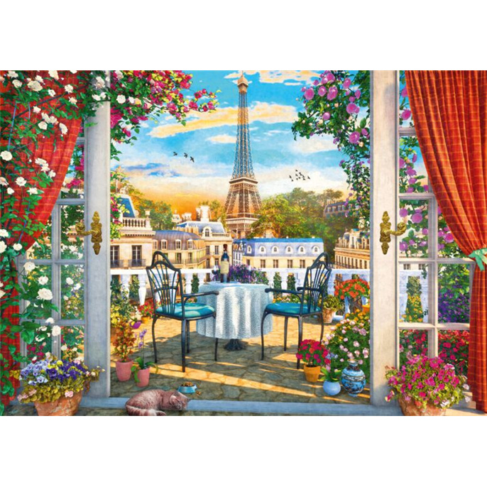Puzzle : 1000 pièces - Terrasse à Paris