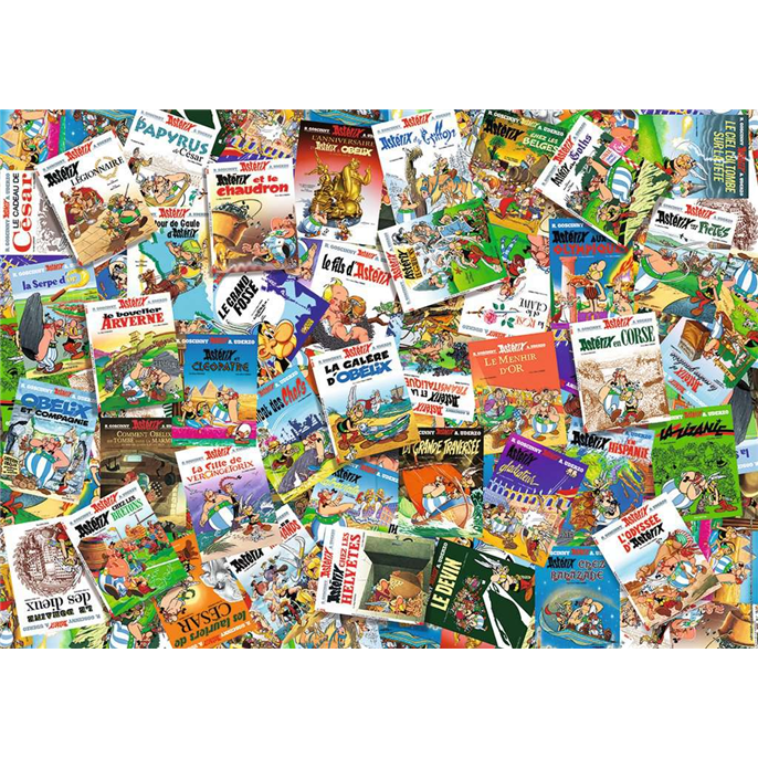 Puzzle : 1000 pièces - Les albums d'Asterix