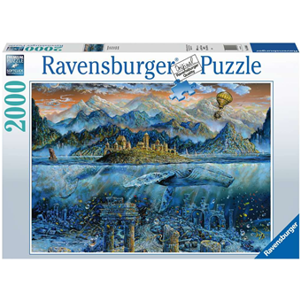 Puzzle : 2000 pièces - Sage baleine