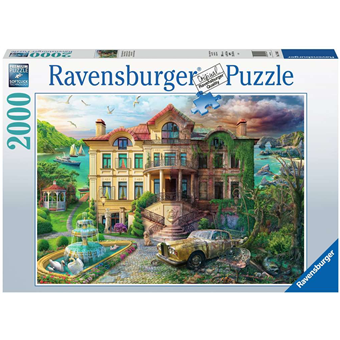 Puzzle : 2000 pièces - Manoir au fil du temps