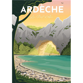 Puzzle : 1500 pièces - Affiche de l'Ardèche