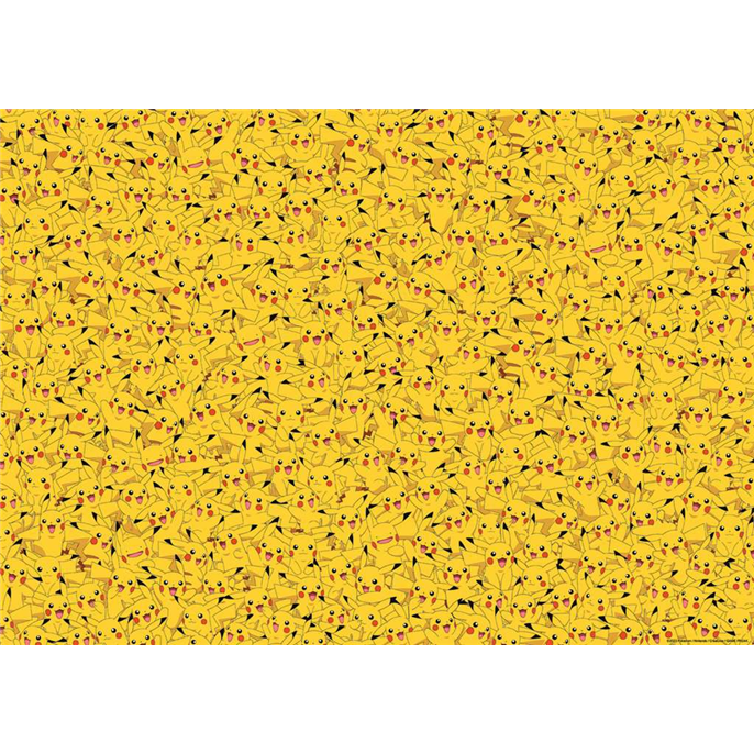 Puzzle : 1000 pièces - Pokemon : Pikachu challenge
