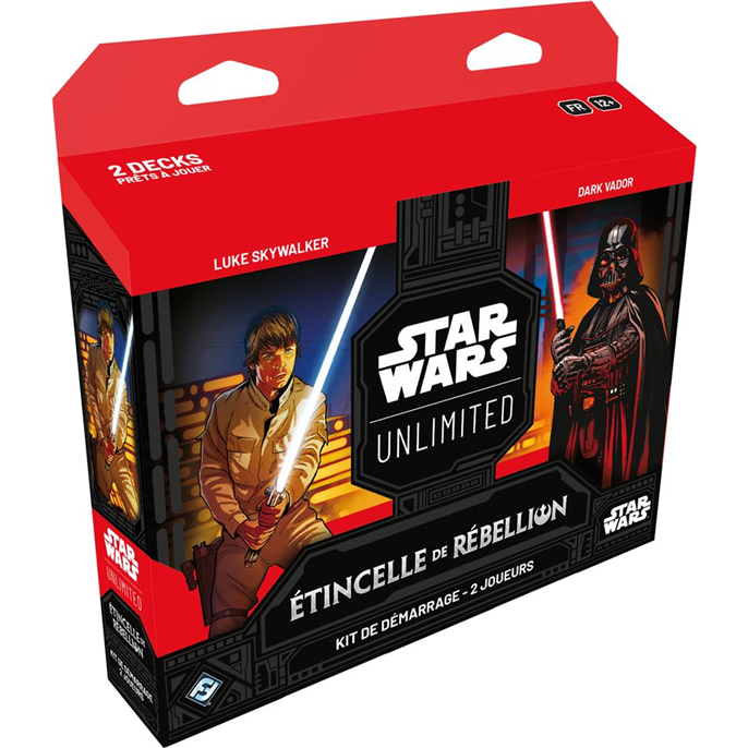 Star Wars Unlimited : Étincelle de Rébellion - Kit de Démarrage