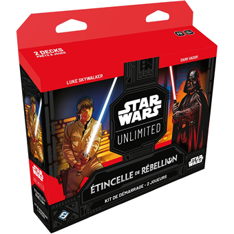 Star Wars Unlimited : Étincelle de Rébellion - Kit de Démarrage