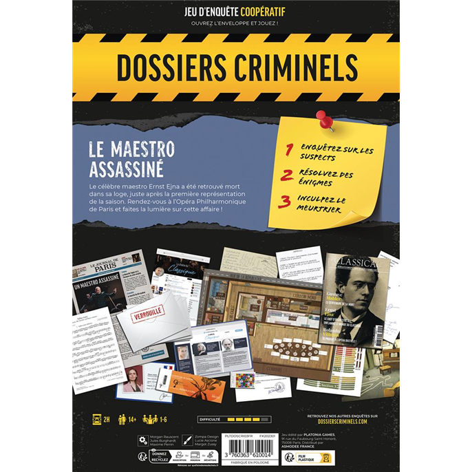 Dossiers Criminels : Le Maestro Assassiné