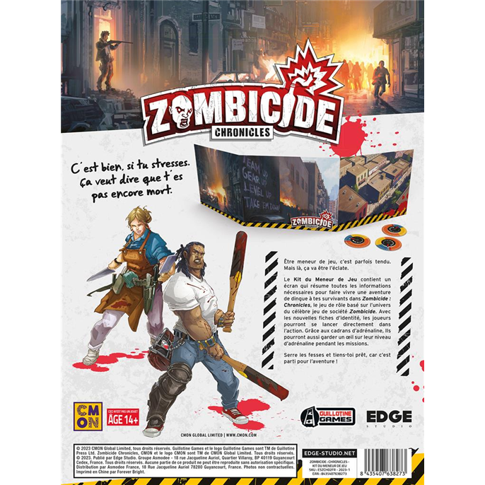 Zombicide Chronicles : Écran de Maître du Jeu