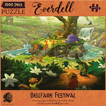 Puzzle 1000 pièces : Everdell - Bellfaire Festival