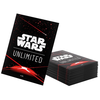 Star Wars Unlimited : Sleeves Space Red