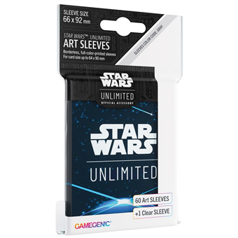 Star Wars Unlimited : Sleeves Space Blue