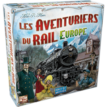 Les Aventuriers du Rail : Europe - Boîte esquintée