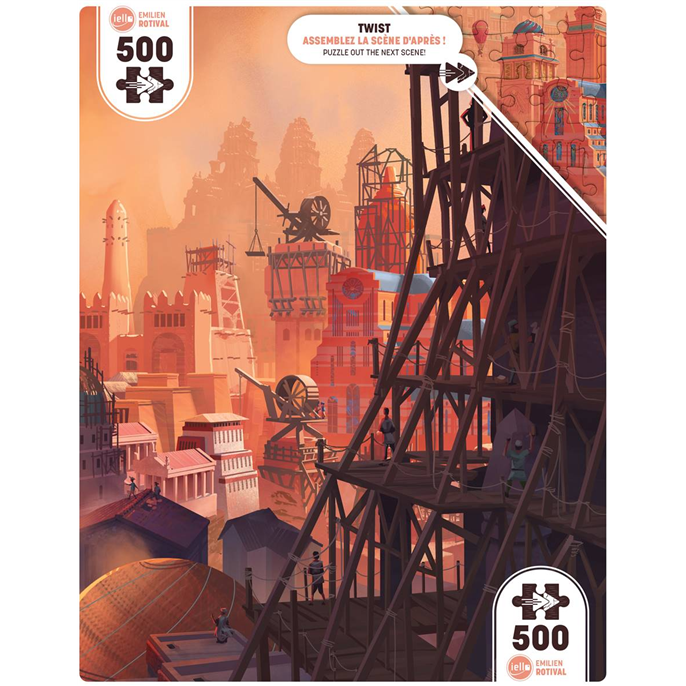 Puzzle Twist : 500 pièces - Ancient City