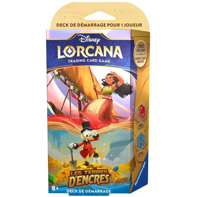 Lorcana : Les Terres d'Encres - Starter Vaiana & Picsou