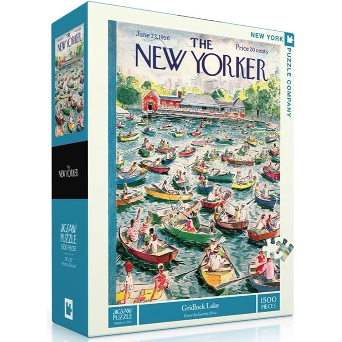Puzzle 1500 pièces - New Yorker - Gridlock Lake - Garrett Price
