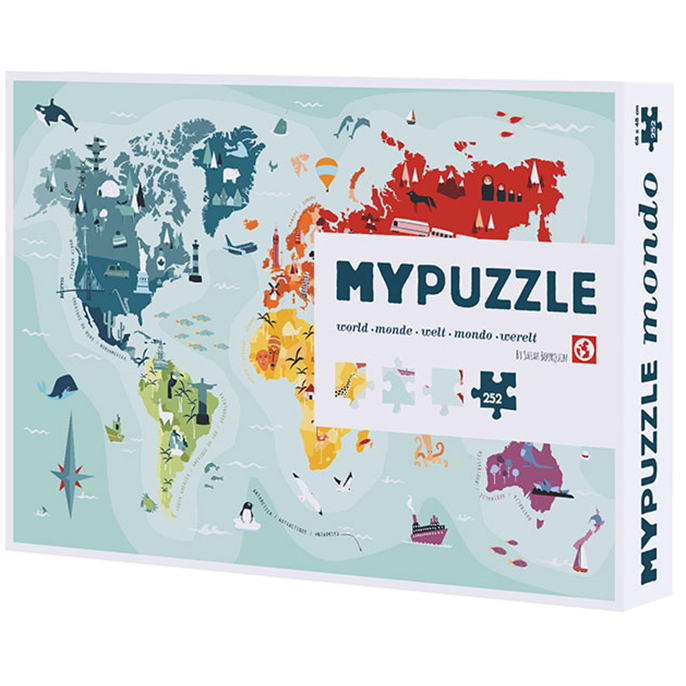 Puzzle : 252 pièces - Le Monde