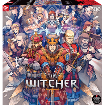 Puzzle : 1000 pièces - The Witcher 3 : The Northern Kingdoms