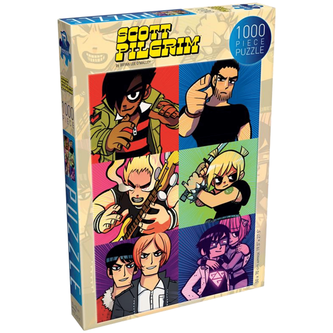 Puzzle : 1000 pièces - Scott Pilgrim : Exs Maléfiques