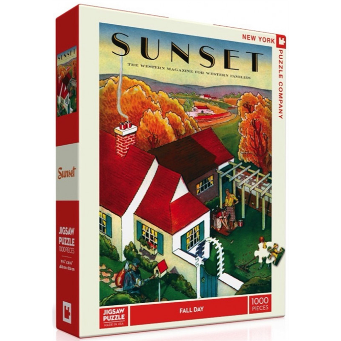 Puzzle 1000 pièces - Sunset - Fall Day