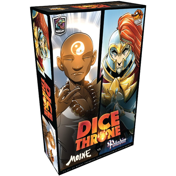 Dice Throne : Moine VS Paladin