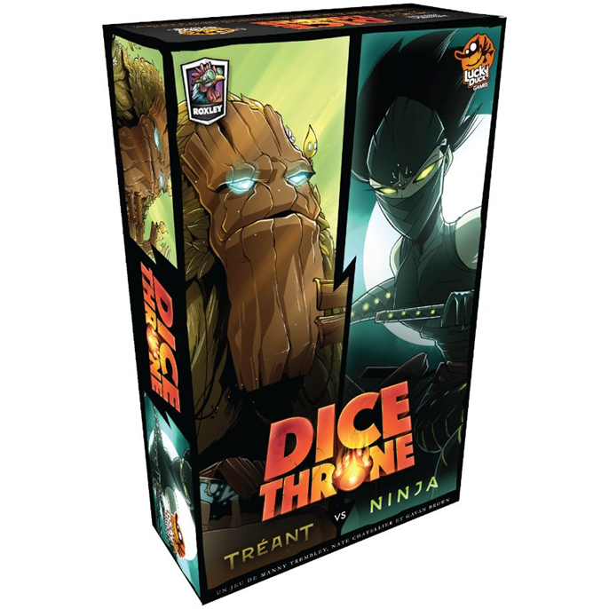 Dice Throne : Tréant VS Ninja