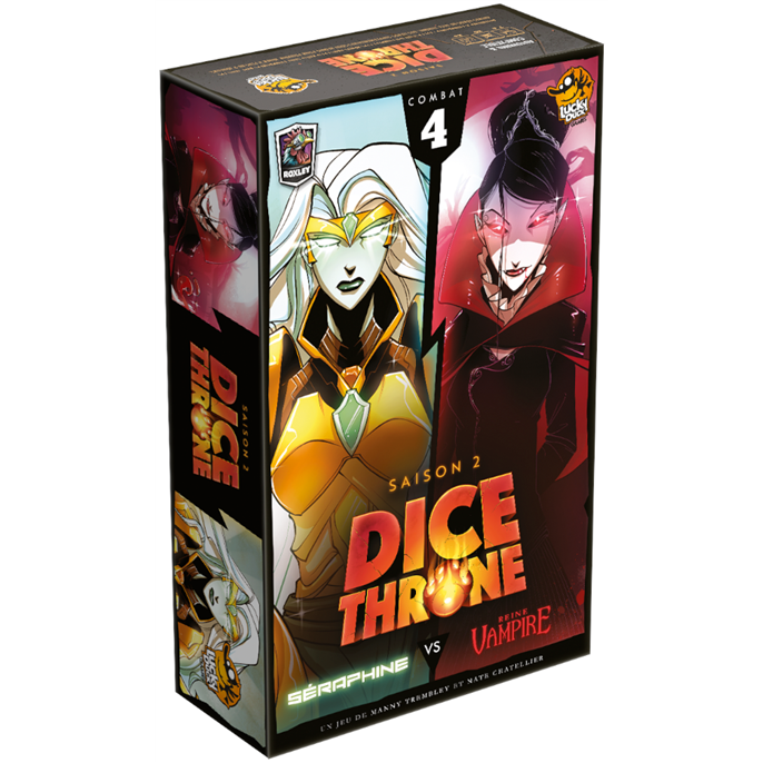 Dice Throne : Séraphine VS Reine Vampire