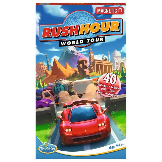 Rush Hour World Tour - Magnetic Travel Puzzle