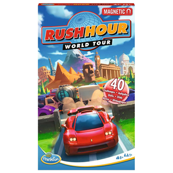 Rush Hour World Tour - Magnetic Travel Puzzle