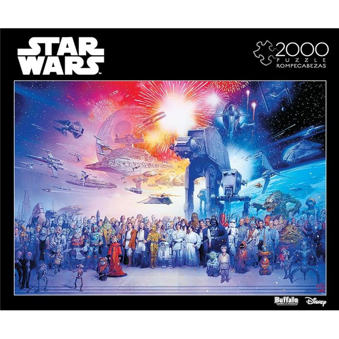 Puzzle : 2000 pièces - L'univers Star Wars