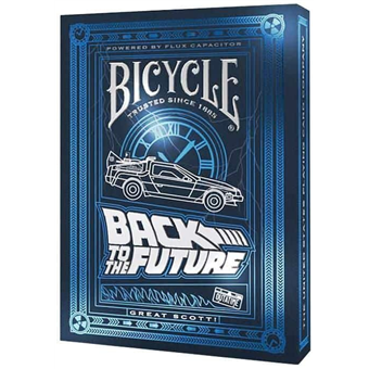54 cartes Bicycle Retour vers le futur