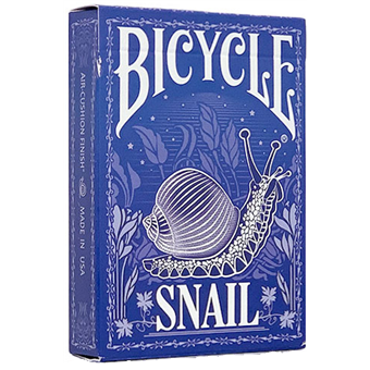 54 Cartes Bicycle : Escargot Bleu