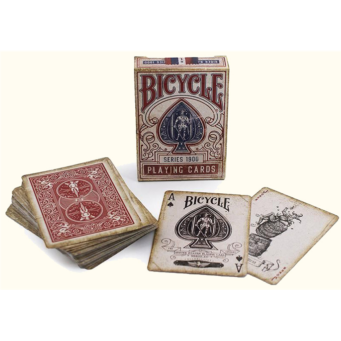 54 Cartes Bicycle Série 1900