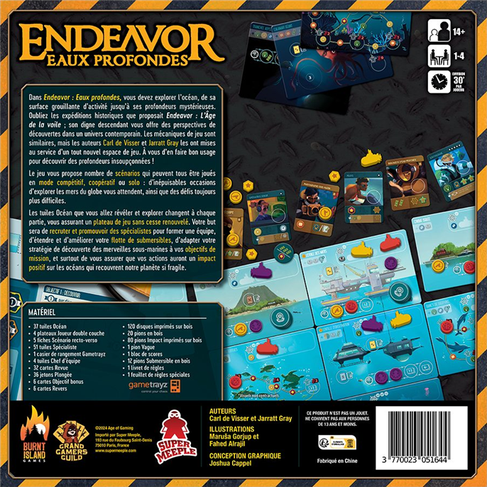 Endeavor : Eaux Profondes