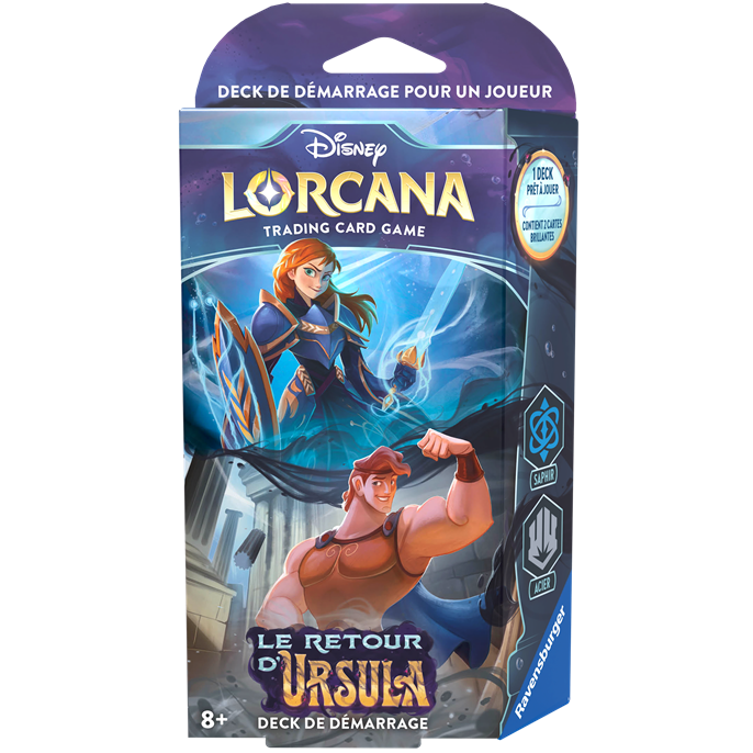 Lorcana : Le Retour d'Ursula - Starter Anna  et  Hercule