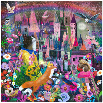 Puzzle : 1000 pièces - Cat and the Castle