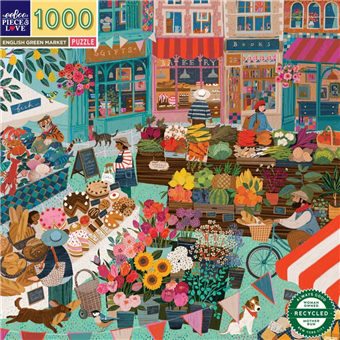 Puzzle : 1000 pièces - English Green Market