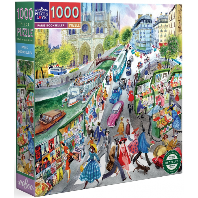 Puzzle : 1000 pièces - Paris Bookseller