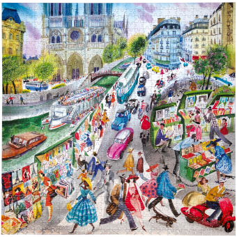 Puzzle : 1000 pièces - Paris Bookseller