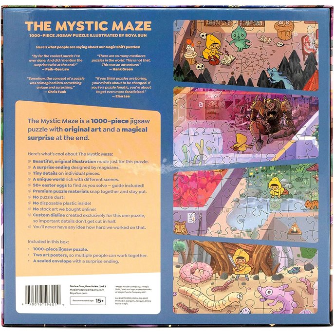 Puzzle : 1000 pièces - The Mystic Maze