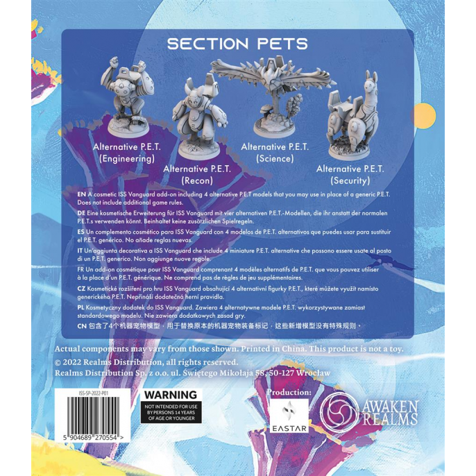 ISS Vanguard : Section Pets