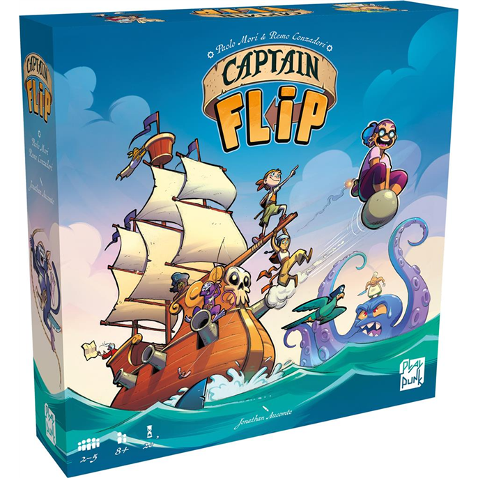 Captain Flip - Boîte esquintée