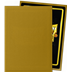 Protège-cartes : 63x88mm Matte Gold Dragon Shield - Lot de 100
