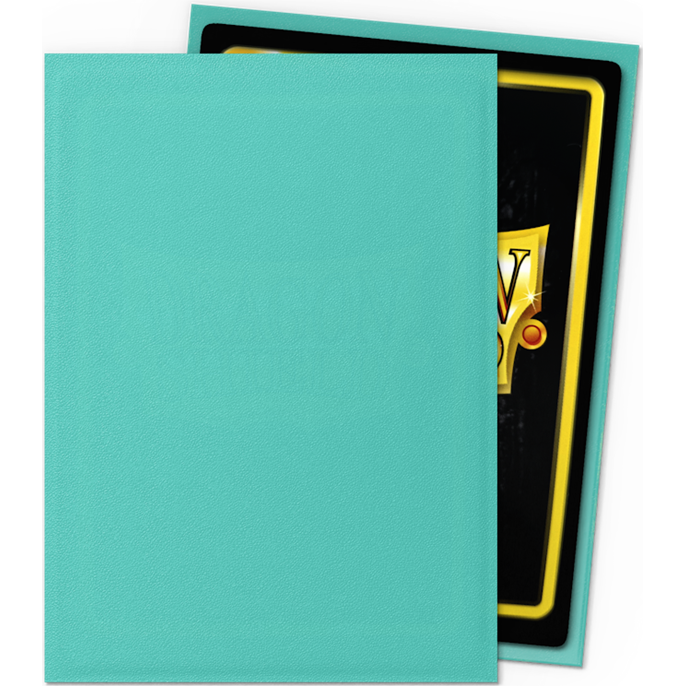 Protège-cartes : 63x88mm Matte Mint Dragon Shield - Lot de 100