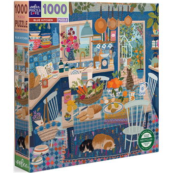 Puzzle : 1000 pièces - Blue Kitchen