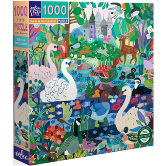Puzzle : 1000 pièces - Ducks in the Clearing