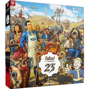 Puzzle : 1000 pièces - Fallout 25ème anniversaire