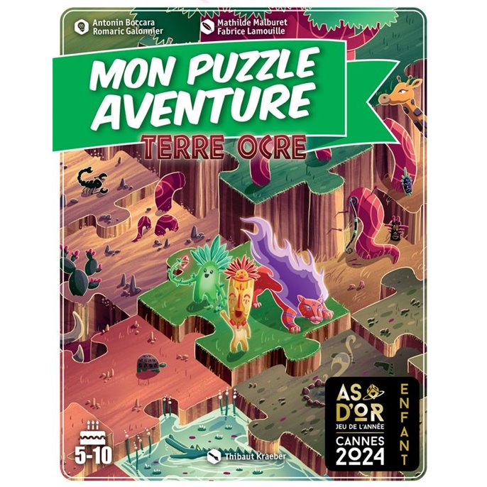 Mon Puzzle Aventure : Voyage en Terre Ocre