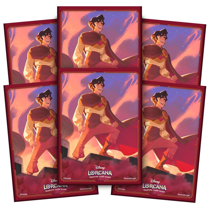 Lorcana : Ciel Scintillant - Sleeves Aladdin
