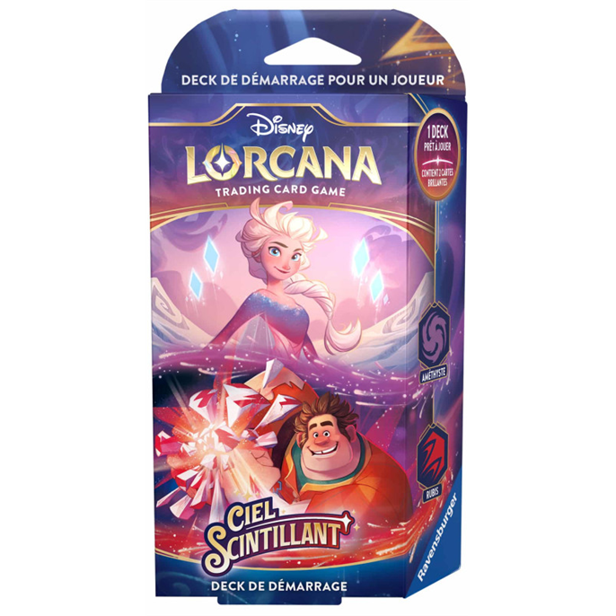 Lorcana : Ciel Scintillant - Starter Elsa  et  Ralph